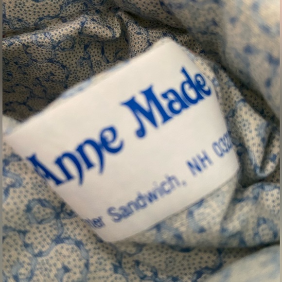 Anne Made Kitchen Vintage Quilted Fabric Heart Country Kitchen